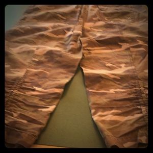 Camo Size 12 capris